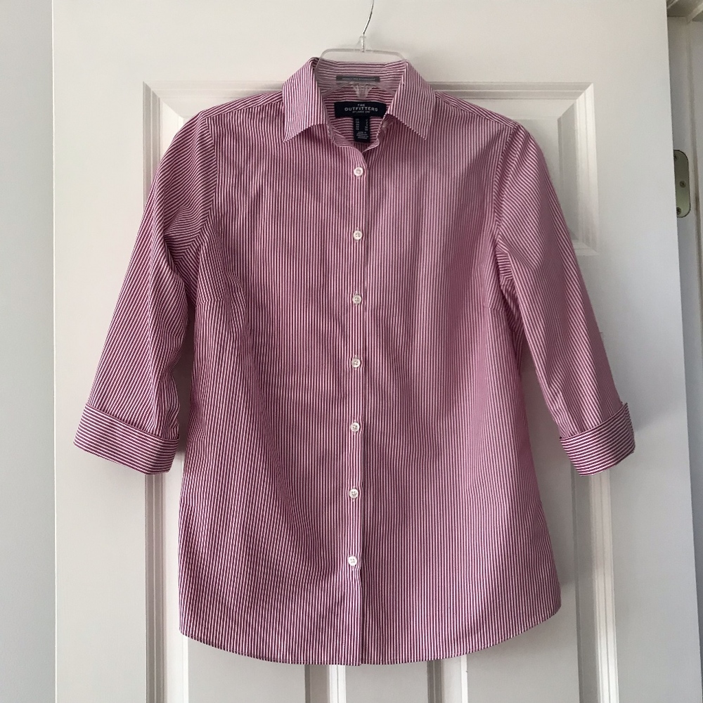 Lands End 3/4 Sleeve Shirt